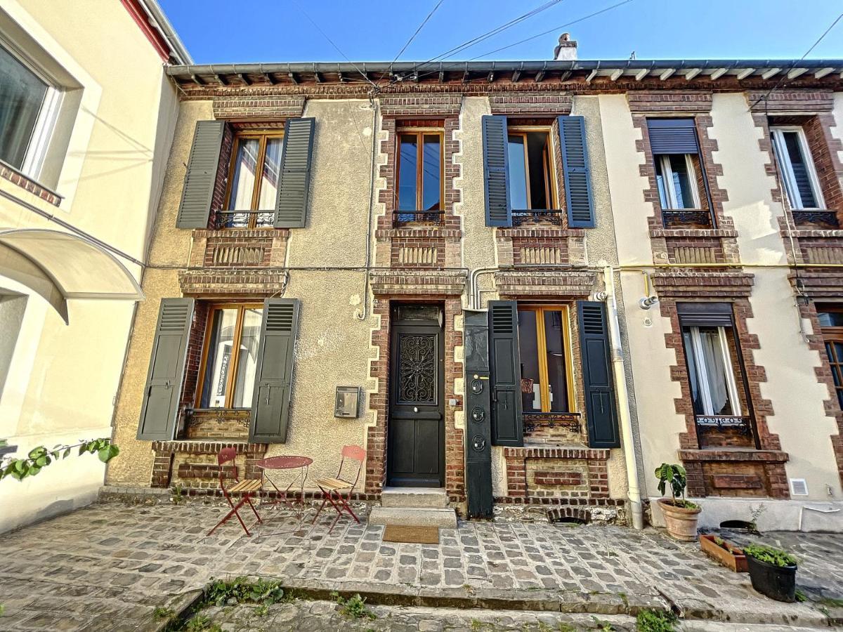 Maison De Ville - Paris En 15 Mn ! - 4 Pers- 1 Bebe - Vintage & Music ! Groslay Exteriér fotografie